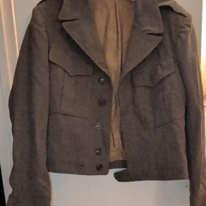 Elegant Brown Utility Jacket for Women